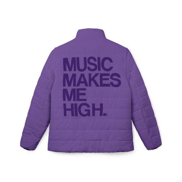 MMMH Women’s Puffer Jacket: Light Purple | Purple