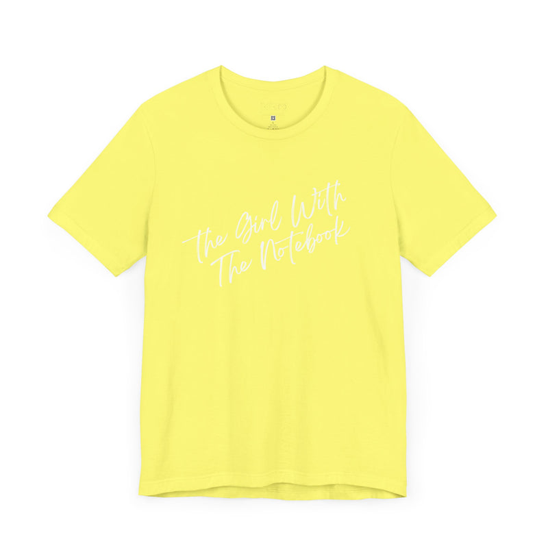 TGWTN Unisex T-Shirt: White | Yellow