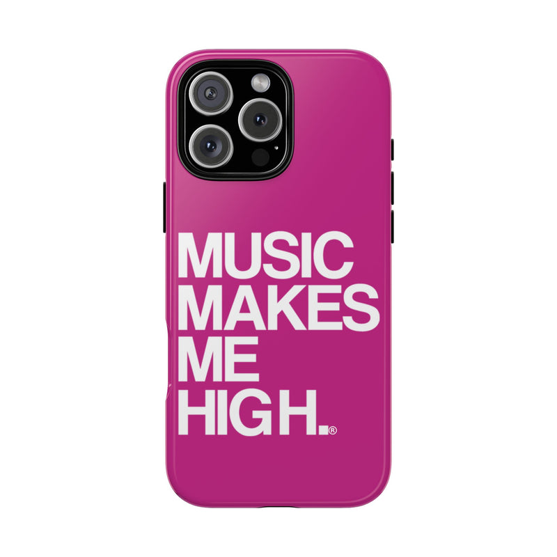 MMMH Classic Phone Case: Pink | White