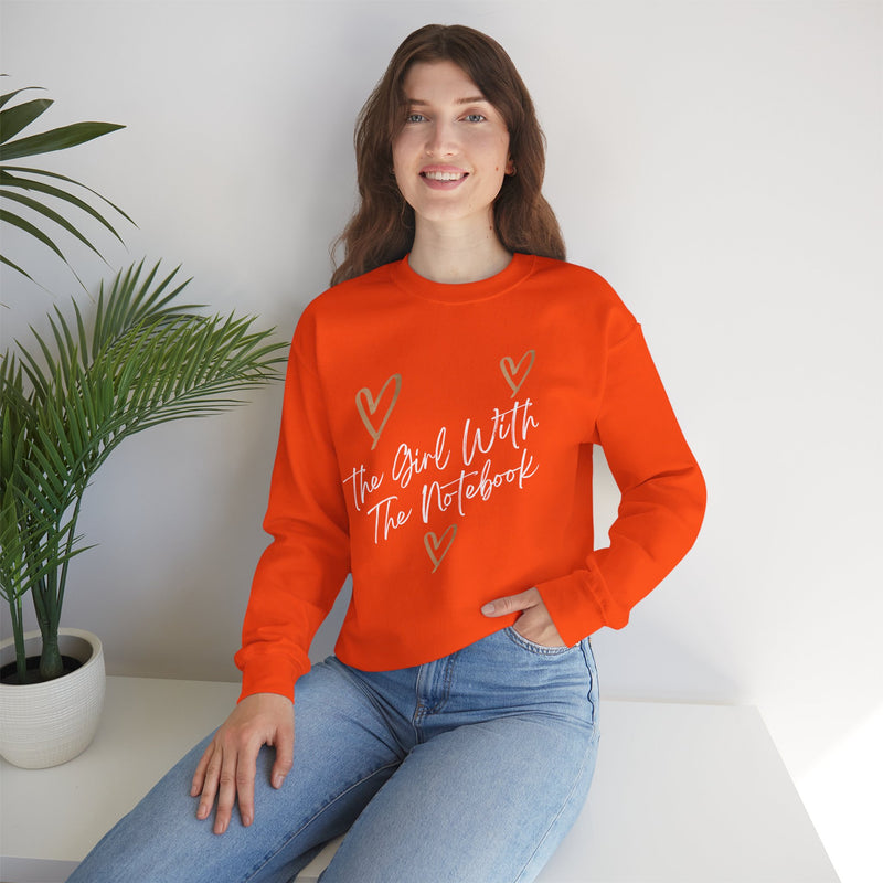 TGWTN Unisex Sweatshirt: Brown/White | Orange