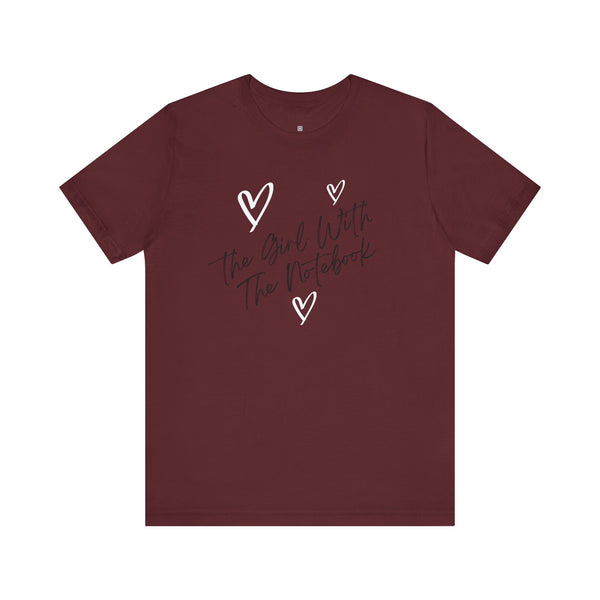 TGWTN Unisex T-Shirt: White/Black | Maroon