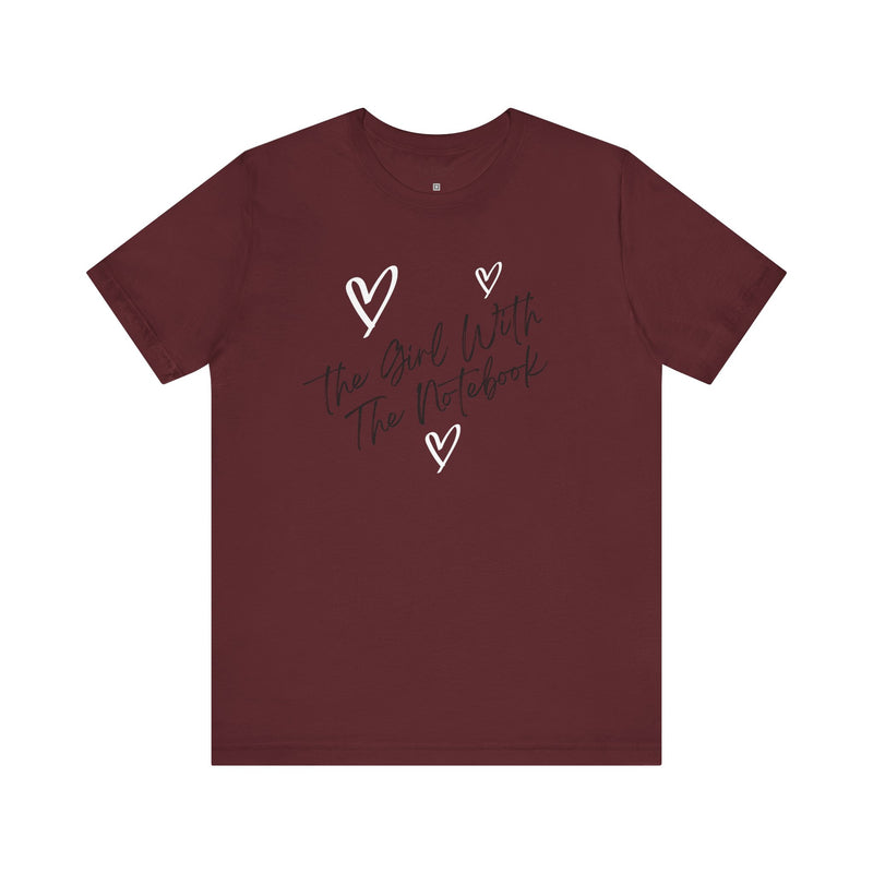 TGWTN Unisex T-Shirt: White/Black | Maroon