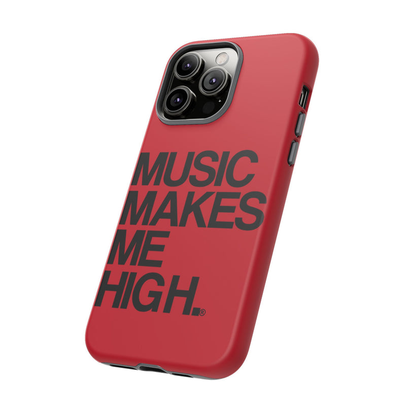 MMMH Classic Phone Case: Dark Red | Black