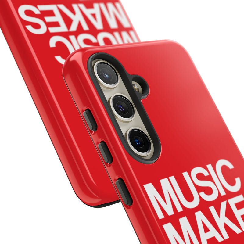 MMMH Classic Phone Case: Red | White