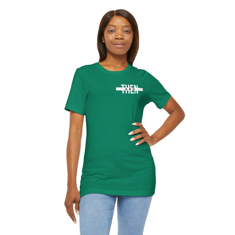 IJTT Unisex T-Shirt: AT Strike White | Kelly Green