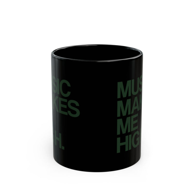 MMMH Black Mug: Forest Green