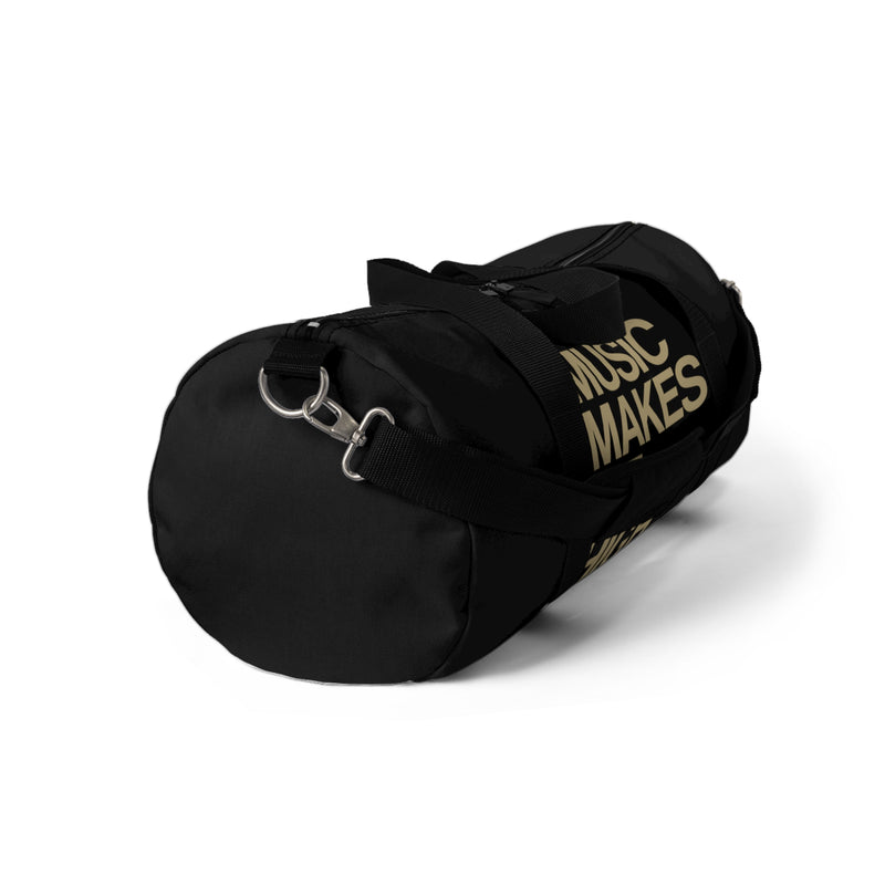 MMMH Duffle Bag: Black | Gold