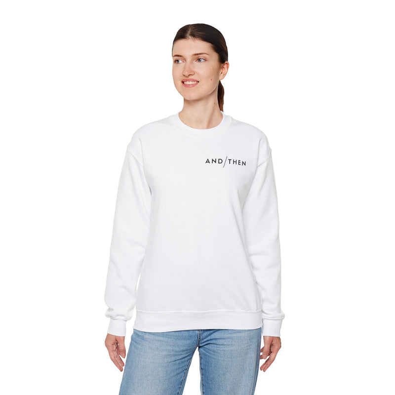 IJTT Unisex Sweatshirt: AT Slash Black | White