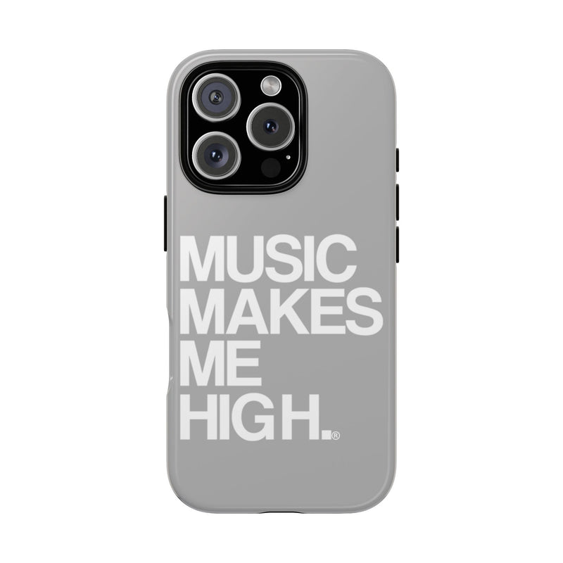 MMMH Classic Phone Case: Light Grey | White