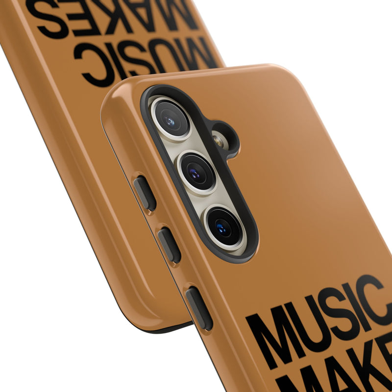 MMMH Classic Phone Case: Light Brown | Black