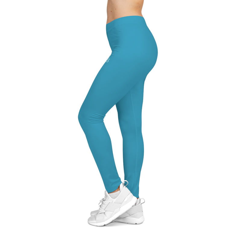 MMMH Leggings: Turquoise | Light Turquoise