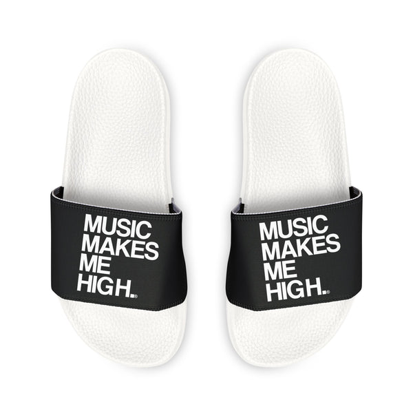 MMMH Men's Sandals: Black | White