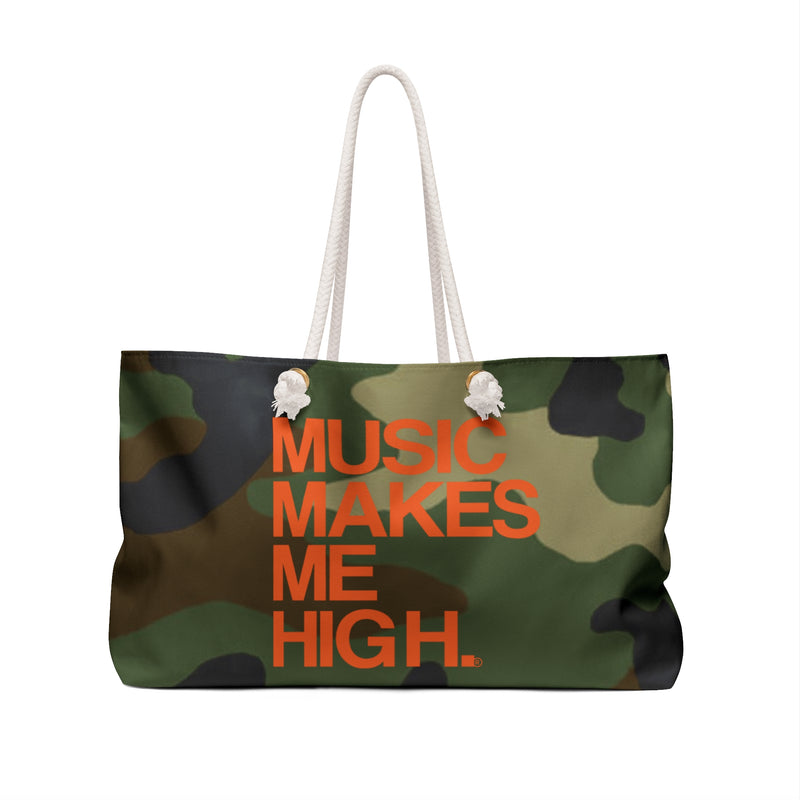 MMMH Weekender Bag (Rope Handle): Camo | Orange