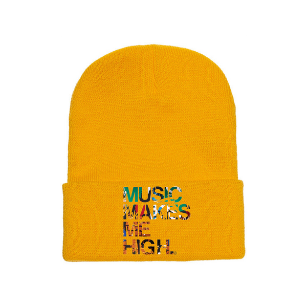 MMMH Beanie: Gold | Graffiti