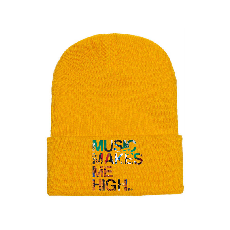 MMMH Beanie: Gold | Graffiti