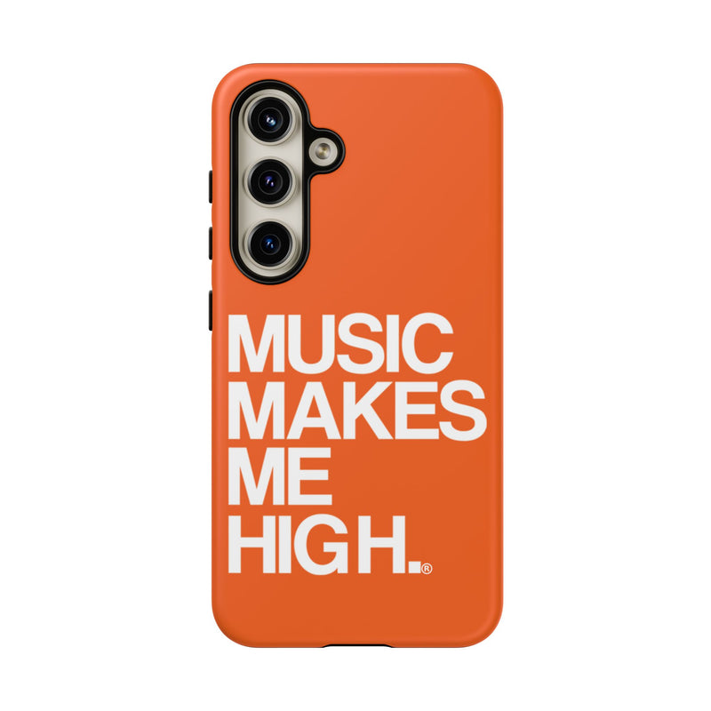 MMMH Classic Phone Case: Orange | White