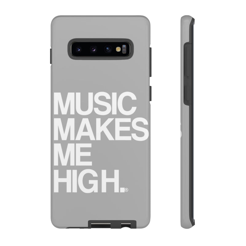 MMMH Classic Phone Case: Light Grey | White