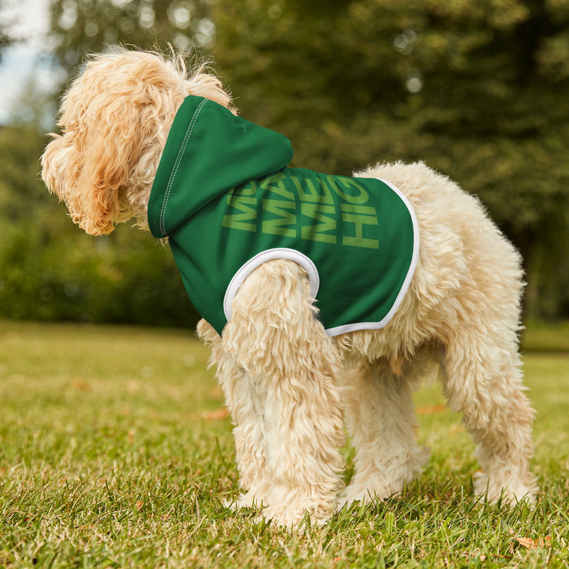 MMMH Pet Hoodie: Dark Green | Green