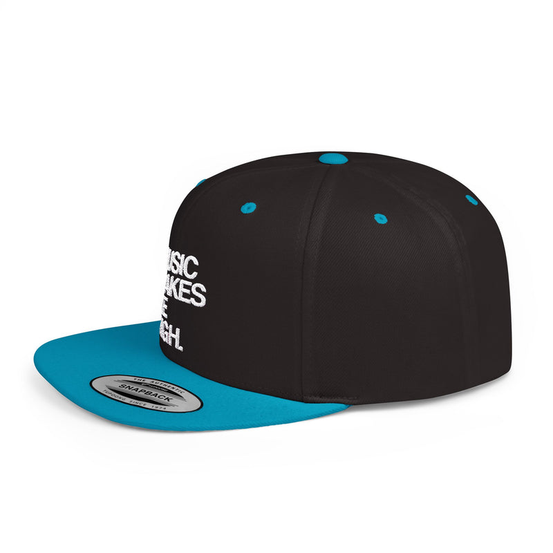 MMMH Classic Snapback: Teal | Black_White Lettering