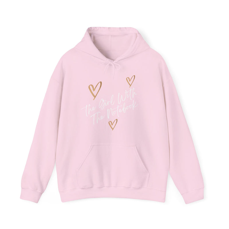 TGWTN Unisex Hoodie: Brown/White | Light Pink