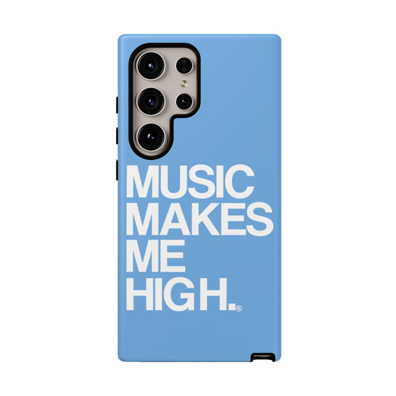 MMMH Classic Phone Case: Light Blue | White