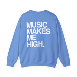 MMMH Unisex Sweatshirt: Carolina Blue | White