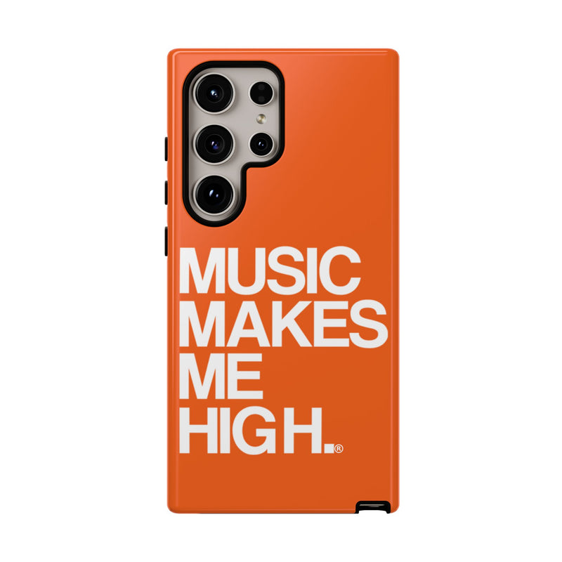 MMMH Classic Phone Case: Orange | White