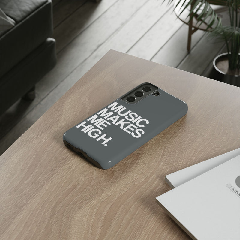 MMMH Phone Case: Dark Grey | White