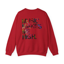 MMMH Unisex Sweatshirt: Cherry Red | Floral