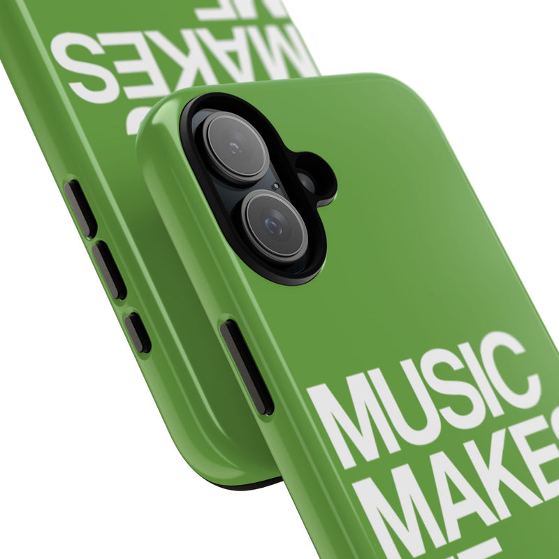 MMMH Classic Phone Case: Green | White