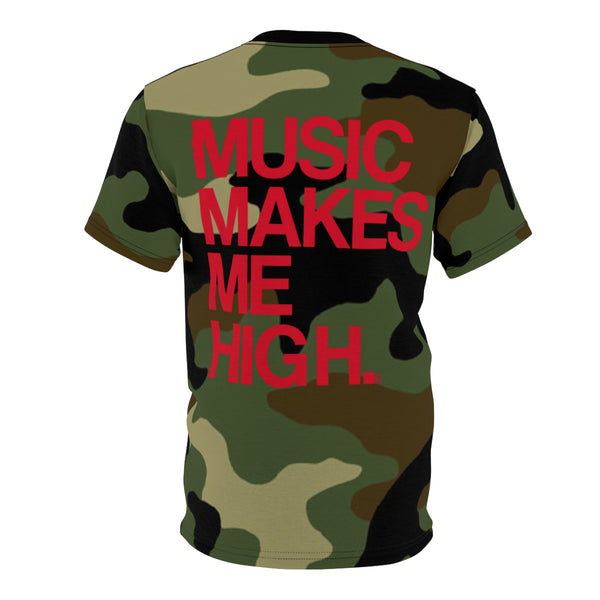 MMMH Unisex T-Shirt: Camo | Red