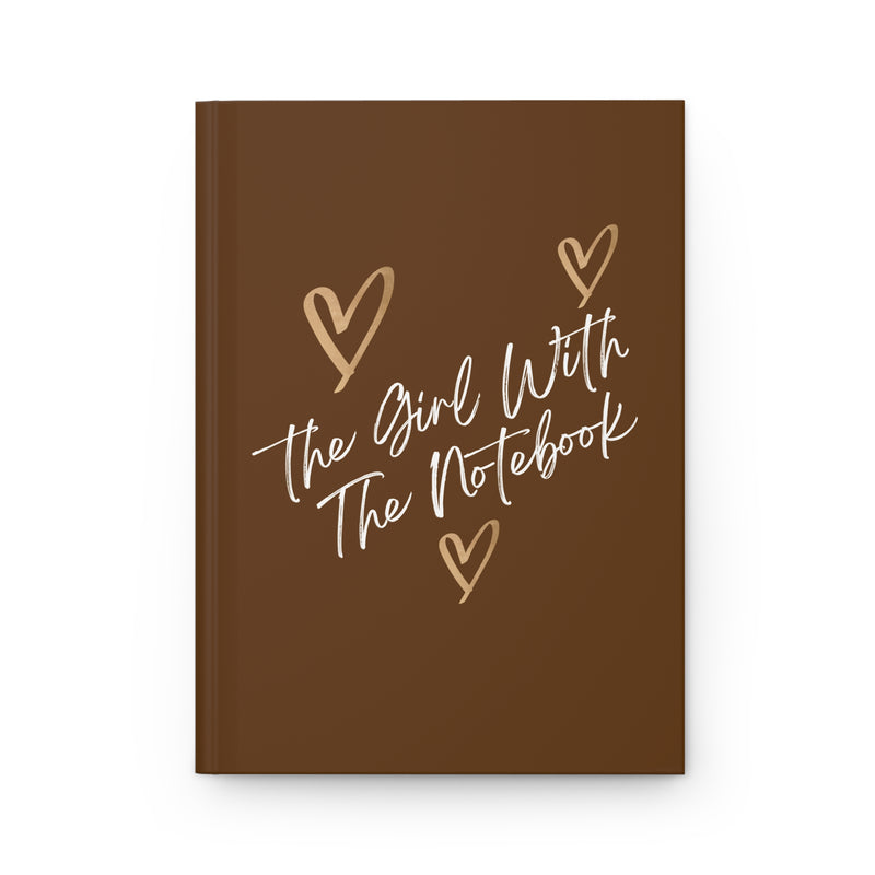 TGWTN Hardcover Journal: Brown/White | Brown