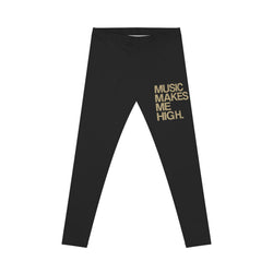 MMMH Leggings: Black | Gold