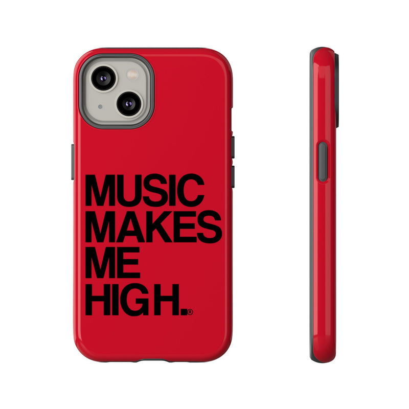 MMMH Classic Phone Case: Dark Red | Black