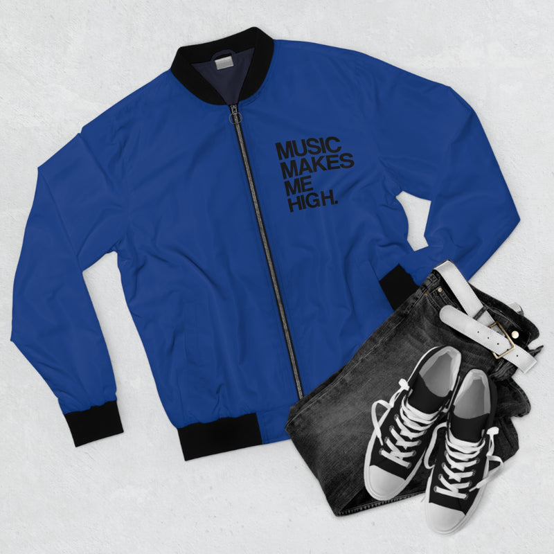 MMMH Bomber Jacket: Dark Blue | Black Lettering