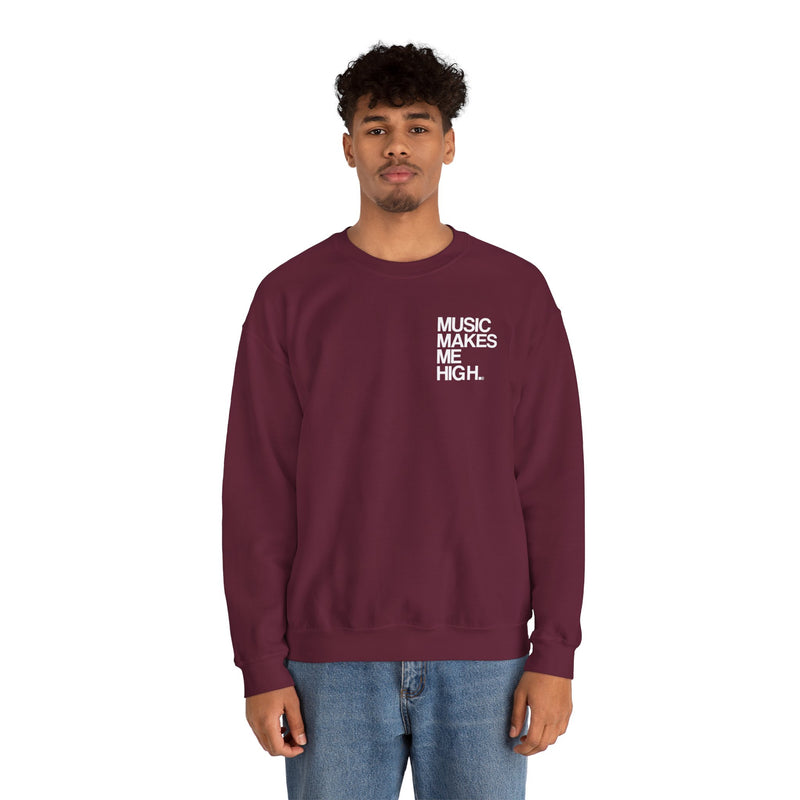 MMMH Unisex Sweatshirt: Maroon | White