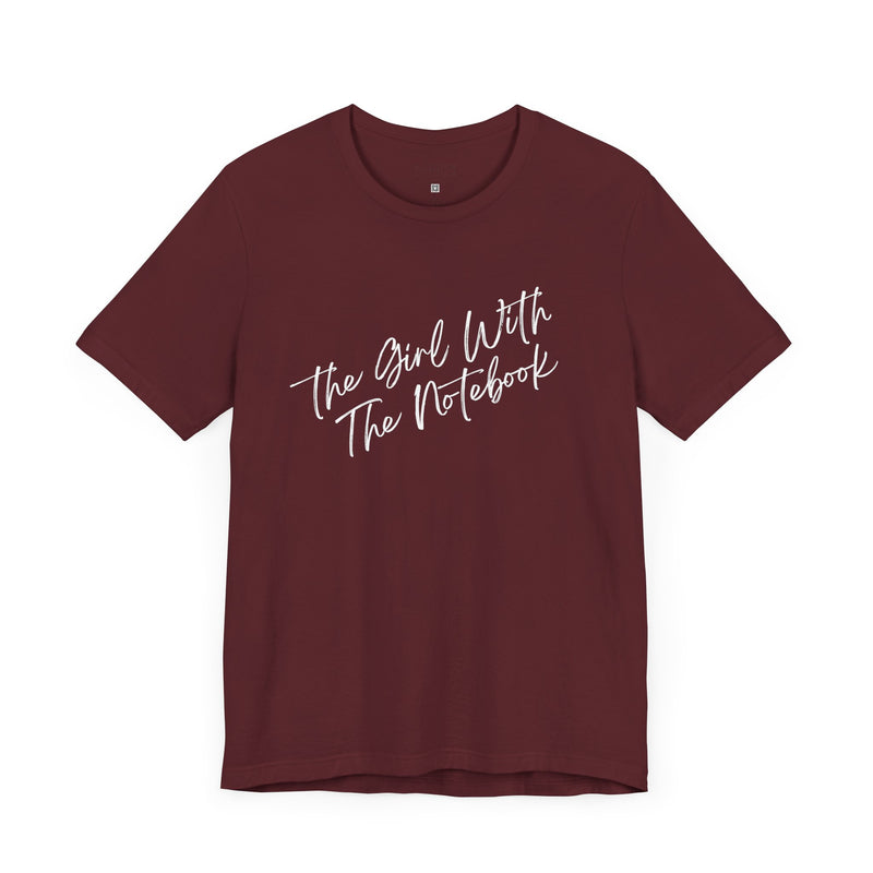 TGWTN Unisex T-Shirt: White | Maroon