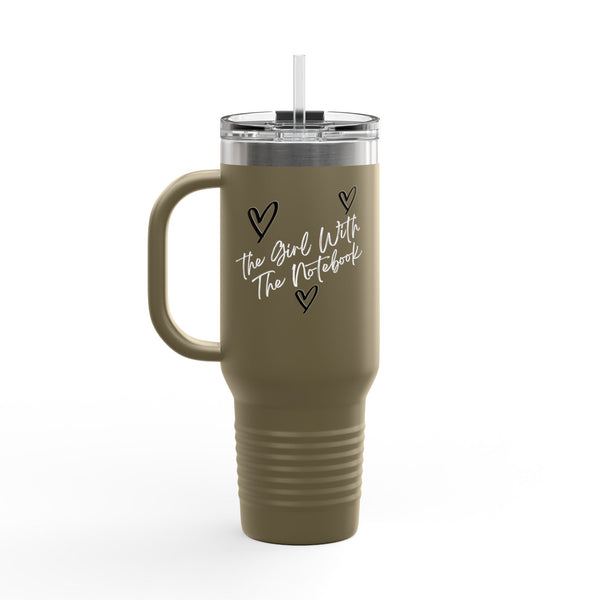 TGWTN Insulated Mug: Black/White | Olive