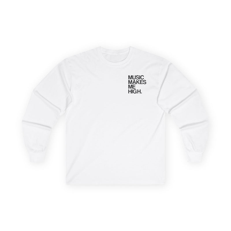 MMMH Long Sleeve Shirt: White | Black