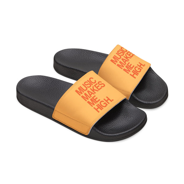 MMMH Unisex Sandals: Light Orange/Black | Orange