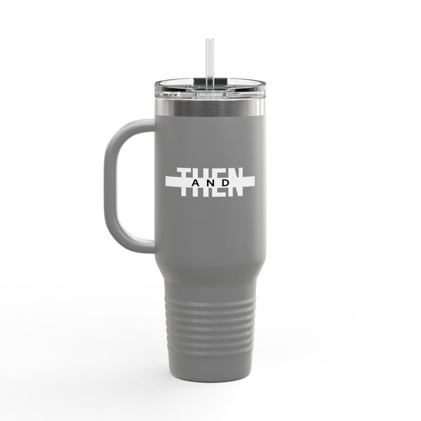 IJTT Insulated Mug: At Strike White | Grey