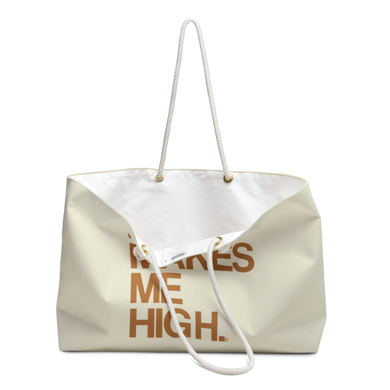 MMMH Weekender Bag (Rope Handle): Beige | Light Brown