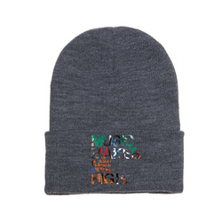 MMMH Beanie: Dark Gray | Graffiti