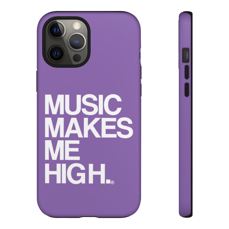 MMMH Classic Phone Case: Light Purple | White