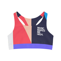 MMMH Sports Bra: Rene | White