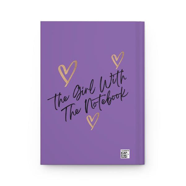 TGWTN Hardcover Journal: Brown/Black | Light Purple