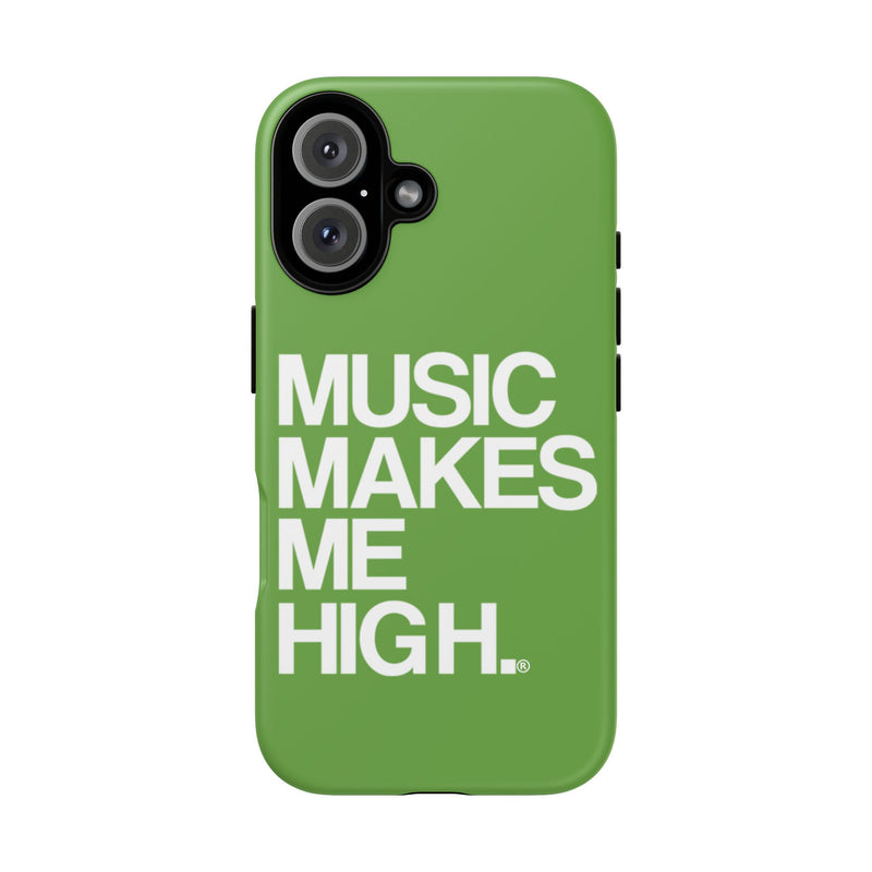 MMMH Classic Phone Case: Green | White