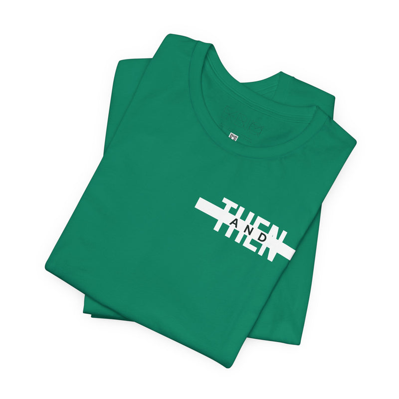 IJTT Unisex T-Shirt: AT Strike White | Kelly Green