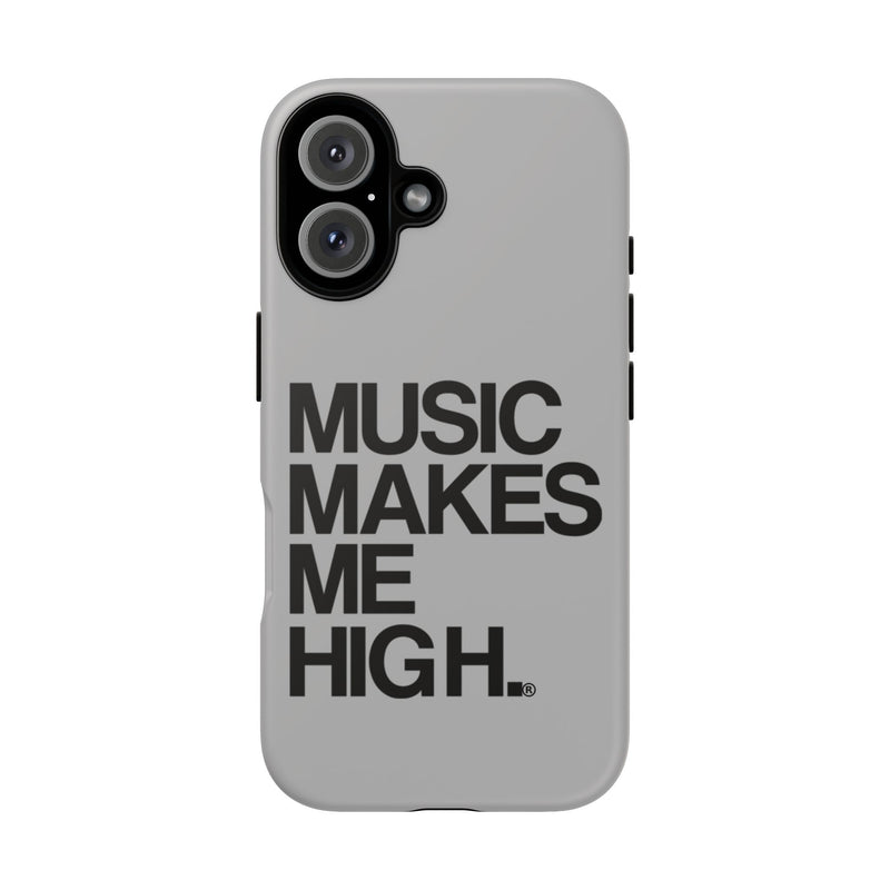 MMMH Classic Phone Case: Light Grey | Black