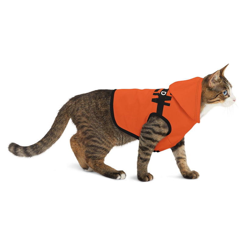 IJTT Pet Hoodie: AT Strike Black | Orange